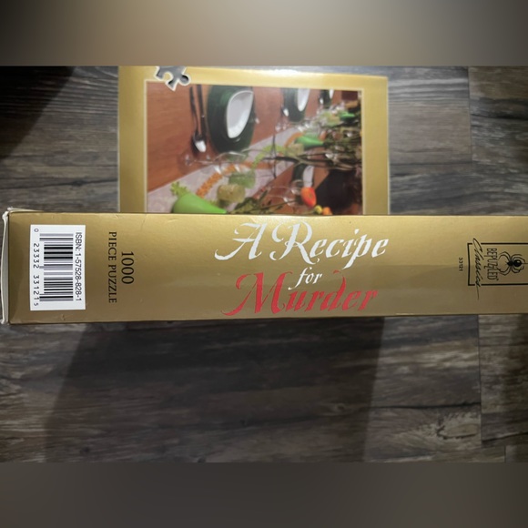 A Recipe for Murder Mystery Jigsaw Puzzle 1000 piece puzzle 🧩 - Picture 4 of 4